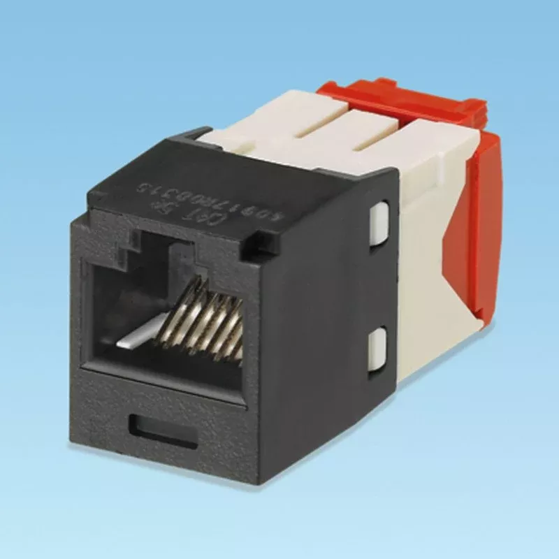 MINI-COM Jack Module By Panduit CJ5E88TGBL