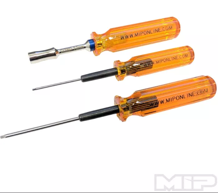 MIP 9620 Wrench Set (3) (1.5mm, 2.0mm Hex & 7.0mm Nut Driver)