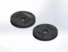 *MIP Bypass1™ Pistons, 6-Hole, 16mm (2) #18401