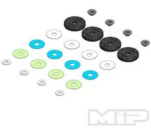 *MIP Bypass1™ Pistons, 8-Hole Set, 16mm, Team Associated 1/8th #19020