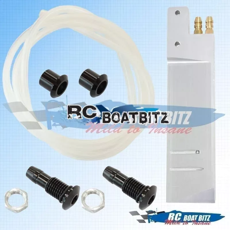 Miss Geico/Zelos 36 Dual outlet rudder kit PB120K