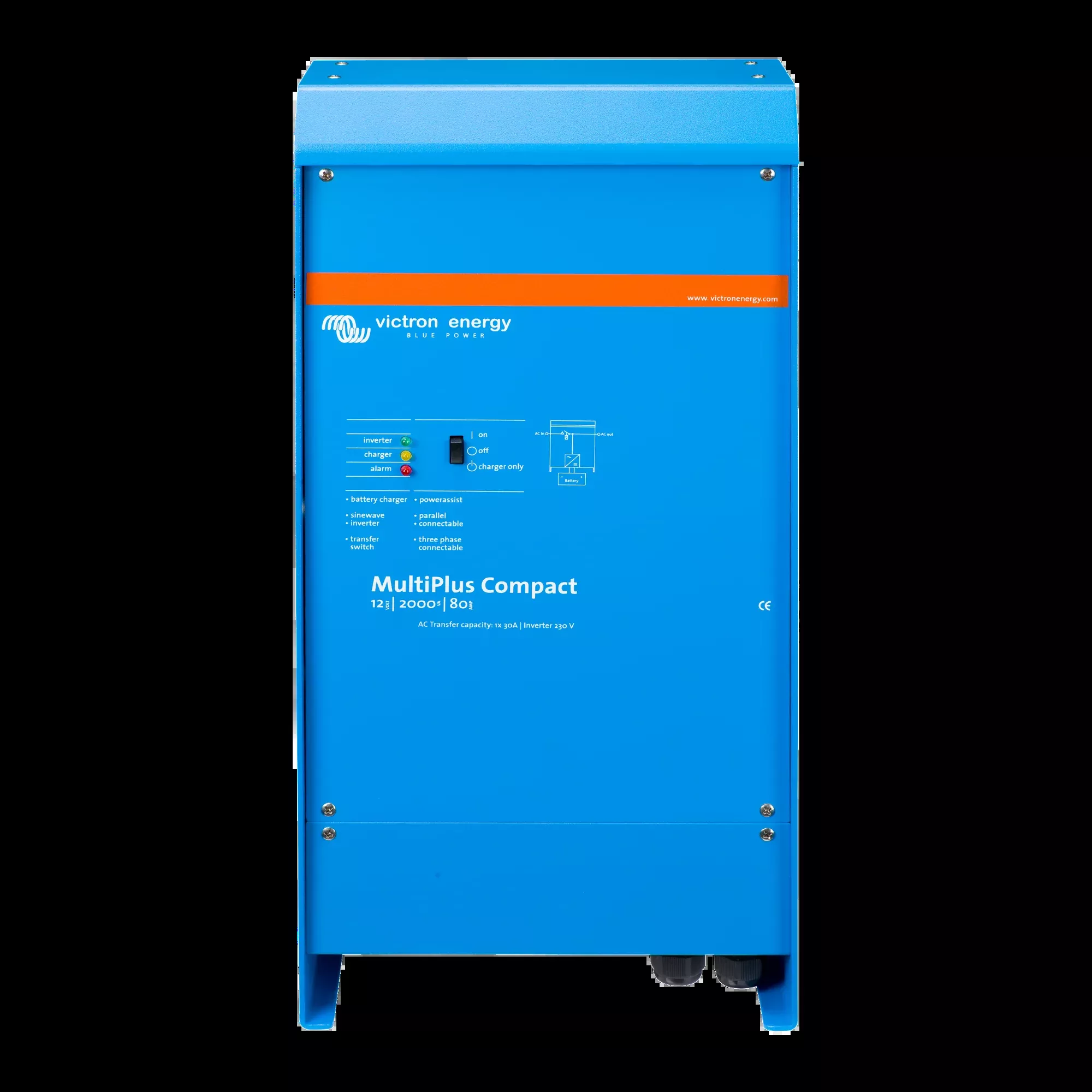 MultiPlus Compact 12/24V 2000VA 120V Inverter/Chargers