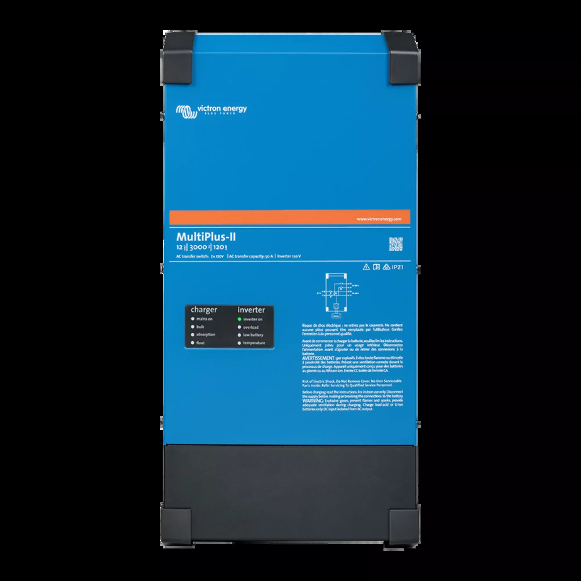 MultiPlus-II 12/3000/120-50 120V (UL 458)