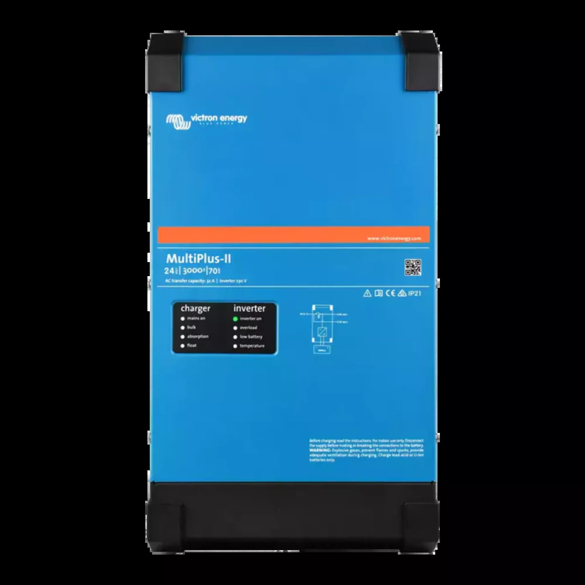 MultiPlus-II 24/3000/70-50 2x120V (UL 458)
