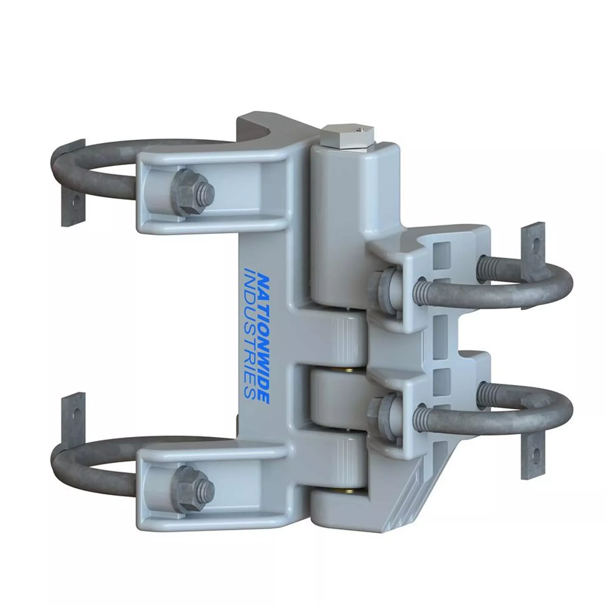 Nationwide Industries CL-7212-GY Self-Close Chain Link Gate Hinge – Gray