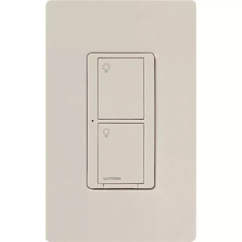 Neutral Switch, Wireless, Light Almond By Lutron PD-6ANS-LA