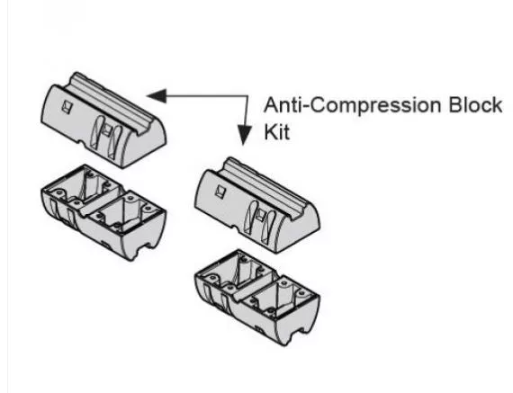 NICE APOLLO 20000155 Anti-Compression Block Kit Anti-compression block kit for arm, M3/M5/M7