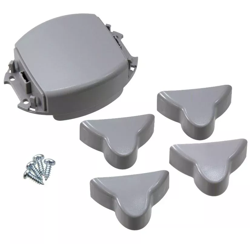 NICE APOLLO SPGAP06400A Arm Cap Plastic arm cap with 2 each flush and 2 each raised finished ends, M3/M5/M7/L9BAR