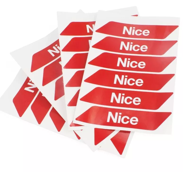NICE APOLLO WA10 Reflector Strips, Red Adhesive Red reflective strips, adhesive backing, 24 count per package