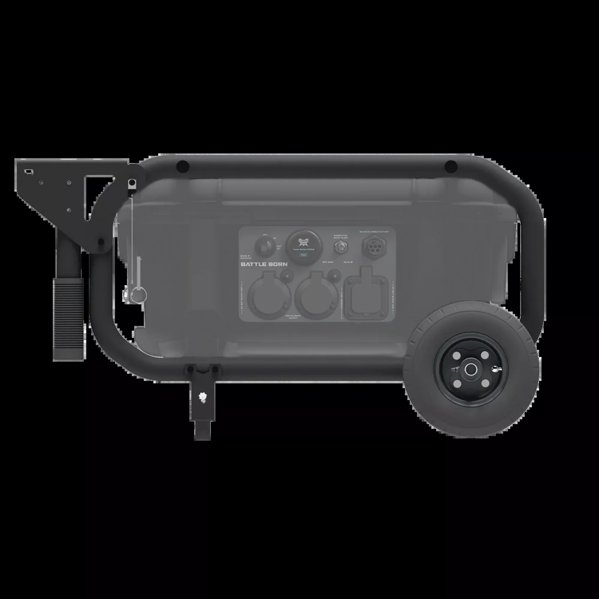 “Off Road” Carrier for Battle Born Power Station