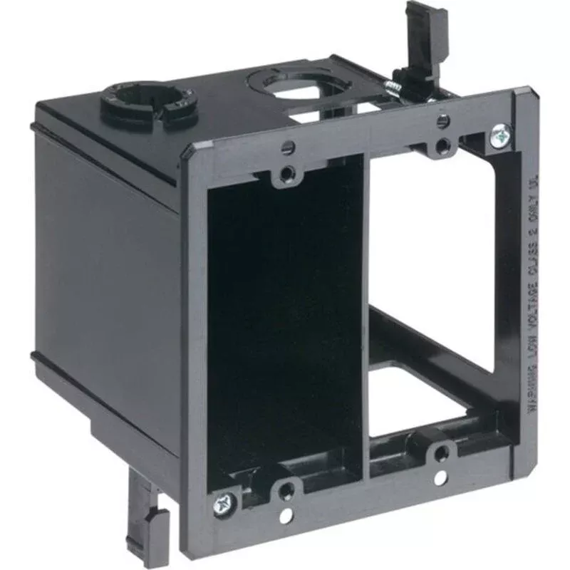 Old Work Box, 2-Gang, Cut-in, Dual Voltage By Arlington LVDR2