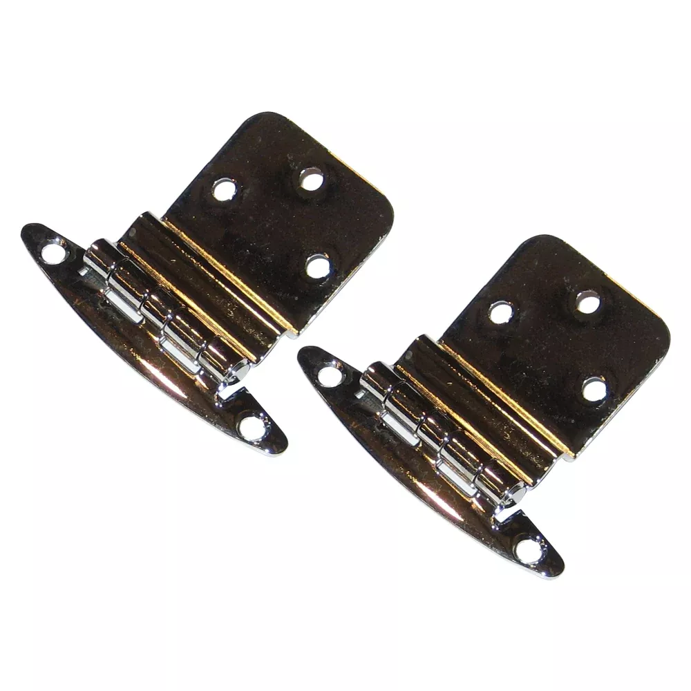 Perko Chrome Plated Brass 3/8″ Inset Hinges [0271DP0CHR]