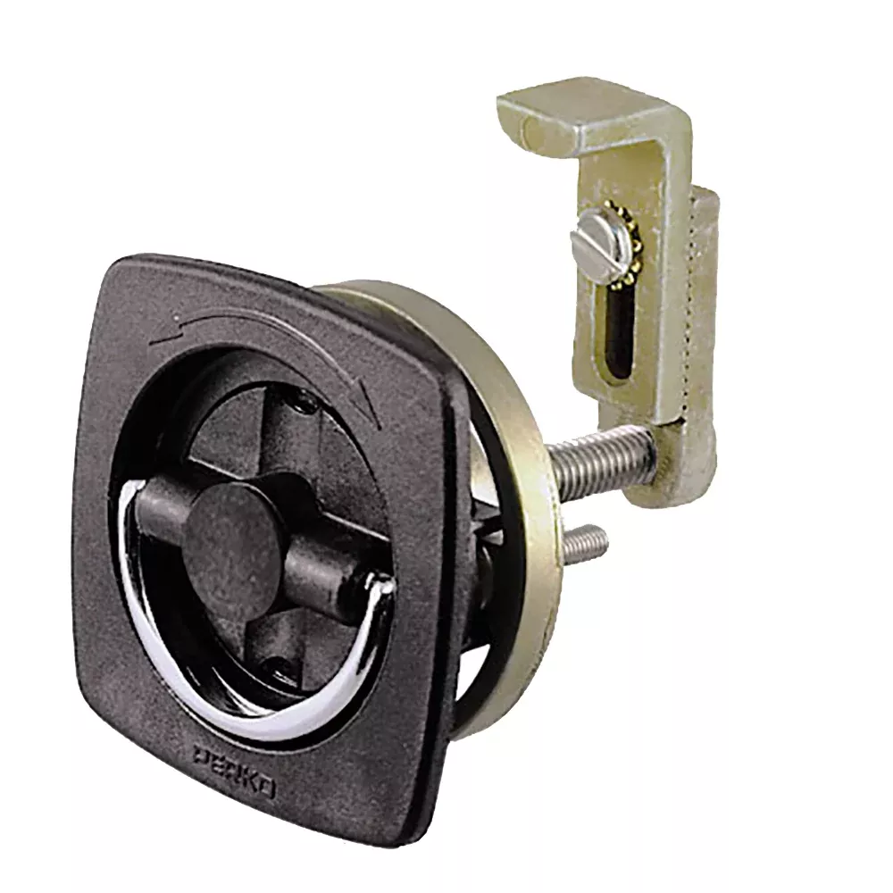 Perko Flush Latch – Non-Locking – 2.5″ x 2.5″ w/Offset Adjustable Cam Bar [0932DP2BLK]