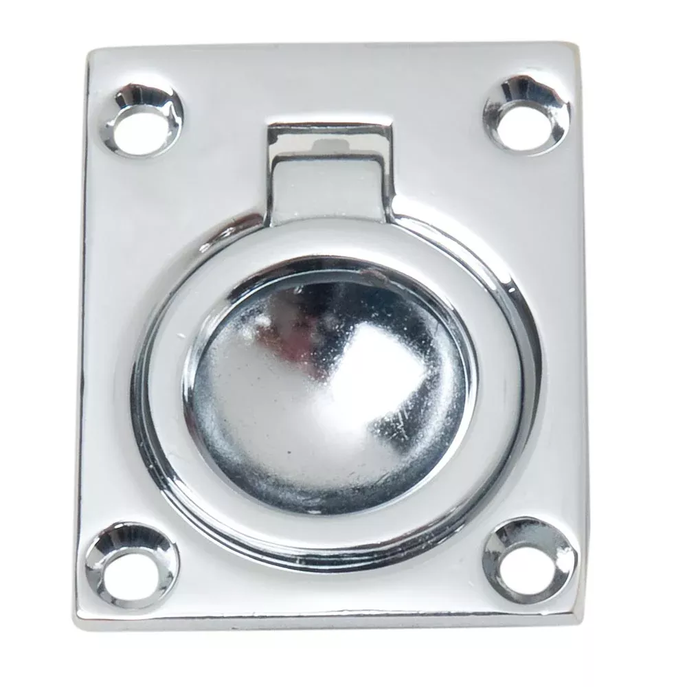 Perko Flush Ring Pull – Chrome Plated Zinc [0841DP0CHR]
