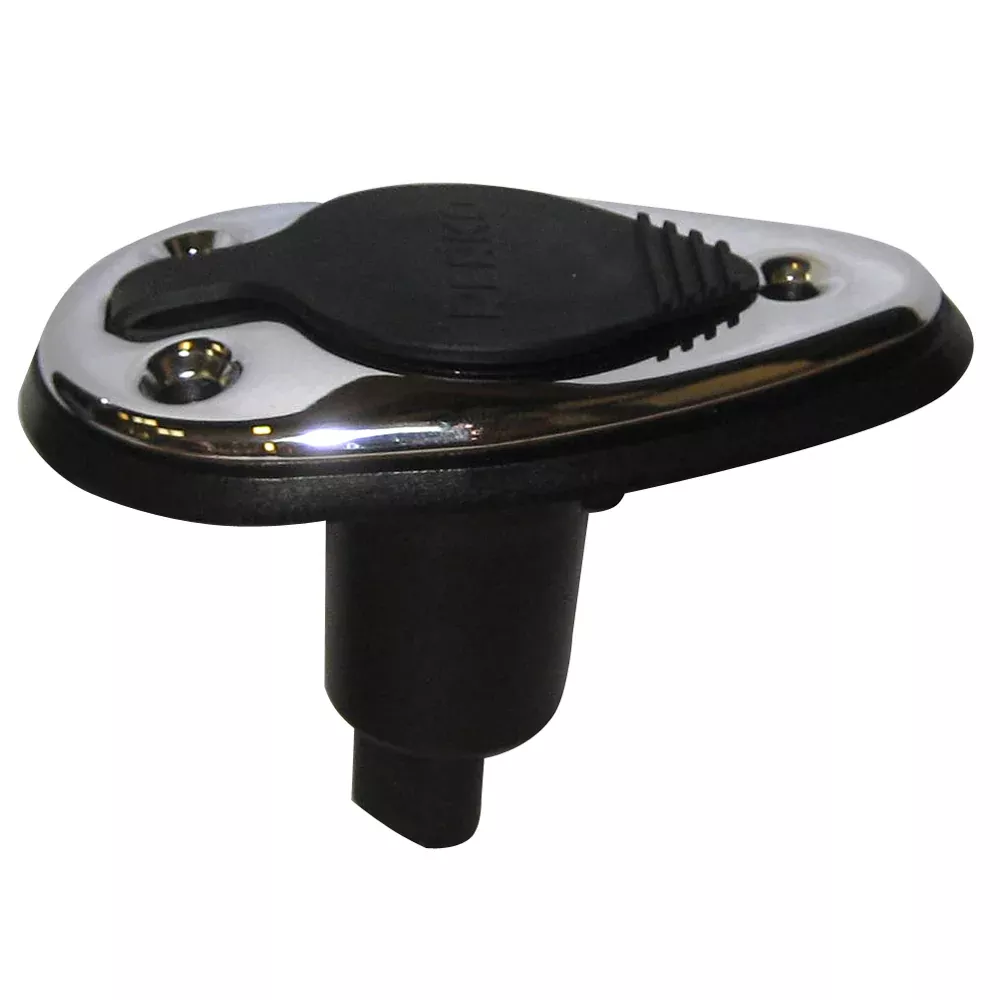 Perko Threaded Collar Pole Light Mounting Base – 2 Pin – Chrome Plated [1048P00DP]
