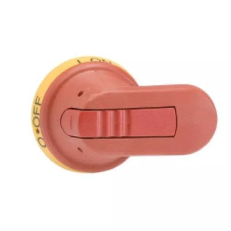 Pistol Handle, 2.6″/65 mm, Red/Yellow By ABB OHY65J6