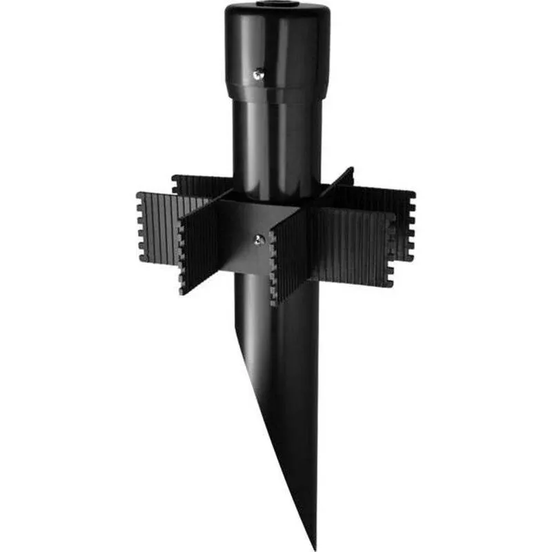 Post, 19″, Black By RAB MP19B