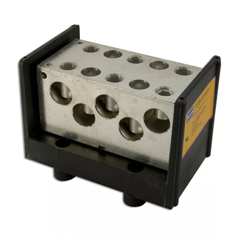 Power Distribution Block By nVent Ilsco PDB-55-600-1