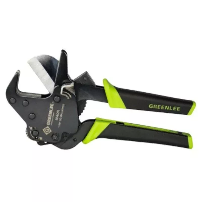 PVC Cutter, Conduit Quick Release Ratcheting By Greenlee 864QR