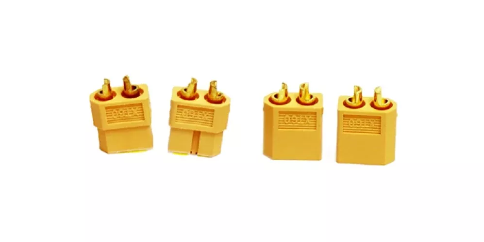 Racers Edge XT-60 Connectors ( 2 Pairs )