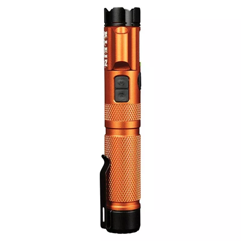 Rechargeable Focus Flashlight with Laser, 350/125 Lumen By Klein Tools 56040