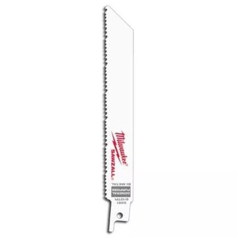 Reciprocating Saw Blade, 6″ By Milwaukee 48-00-5091
