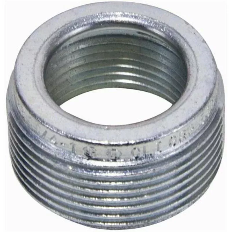 Reducing Bushing, Threaded, 1-1/2″ x 3/4″, Steel By Appleton RB15075
