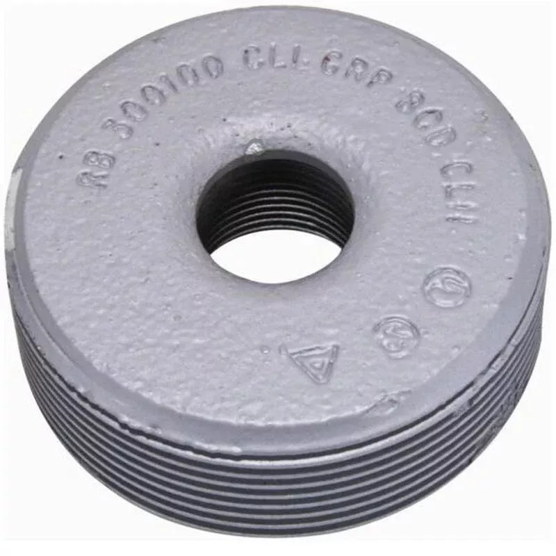 Reducing Bushing, Threaded, 3″ x 1″, Malleable Iron By Appleton RB300100