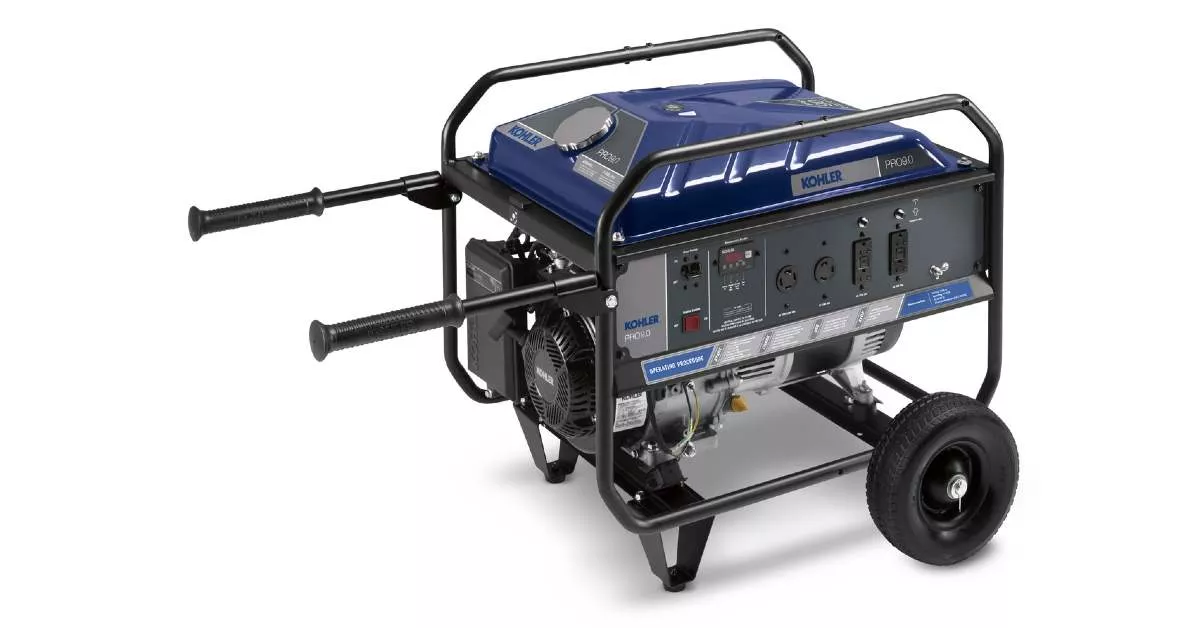 Rehlko (formerly Kohler) PRO 9.0E 7.2kW Gasoline Portable Generator with Mobility Kit
