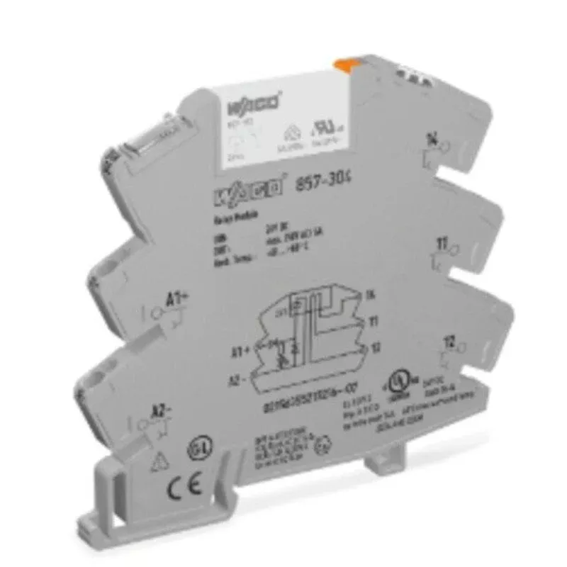 Relay Module, Nominal Input Voltage: 24 VDC By Wago 857-304