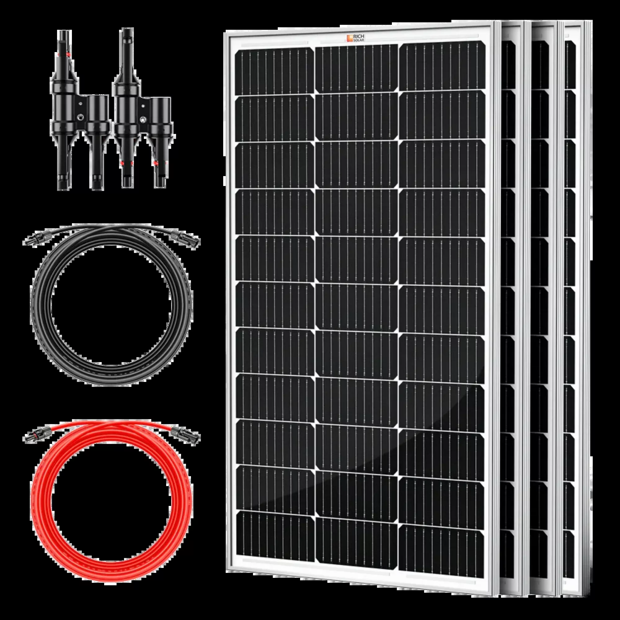 Rich Solar 400 Watt Solar Generator Kit Bundle