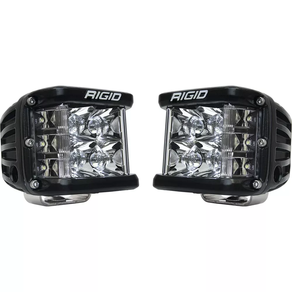 RIGID Industries D-SS Series PRO Spot Surface Mount – Pair – Black [262213]