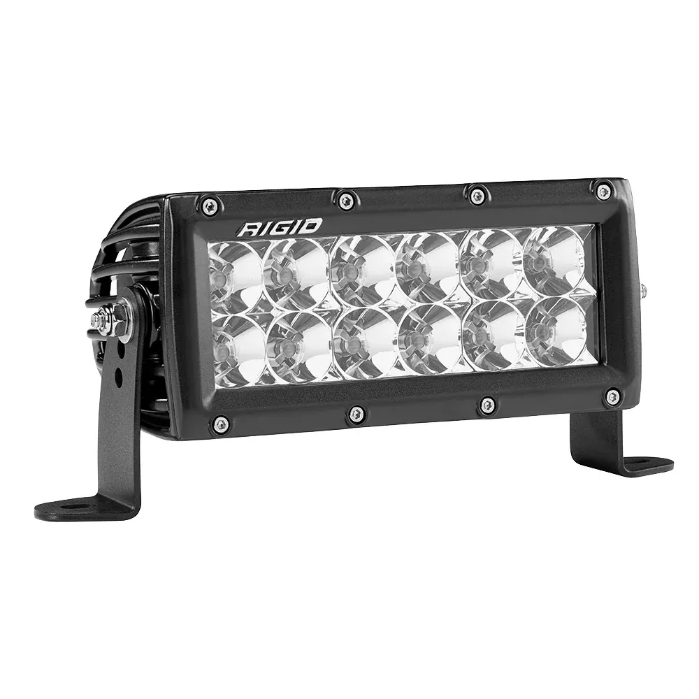 RIGID Industries E-Series PRO 6″ Flood LED – Black [106113]
