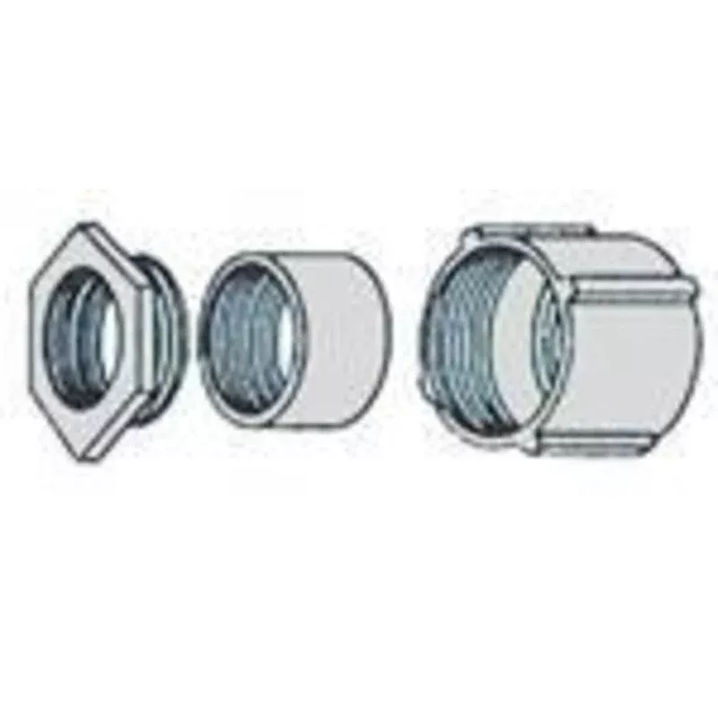 Rigid Three Piece Erickson Coupling, 1″ Diameter, Steel/Zinc By American Fittings ER100