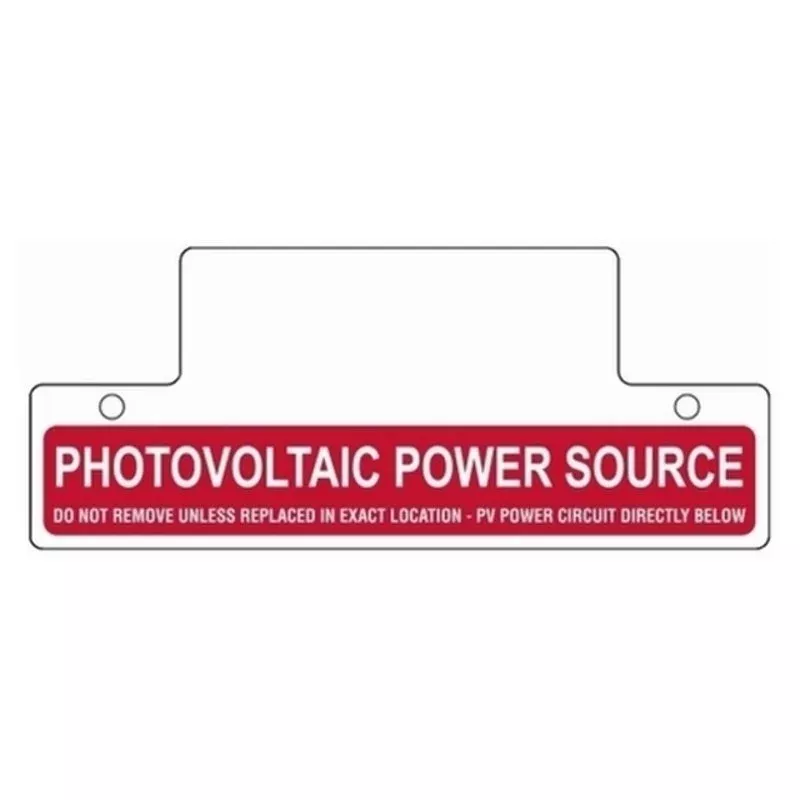 Roof Top Label, 6.75″ X 2.75″ By HellermannTyton 596-00257