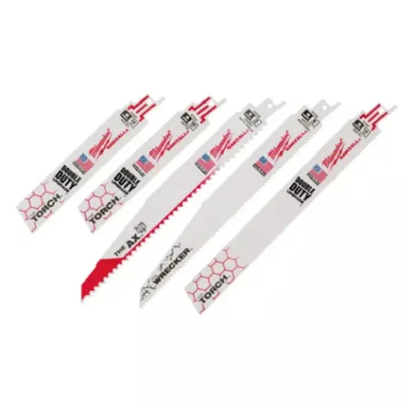 SAWZALL Demolition Blade Set – 5PC By Milwaukee 49-22-1105