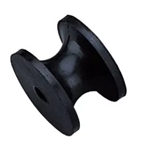 Sea-Dog Replacement Short Bow Roller – Natural Rubber/Brass Insert [328059-1]
