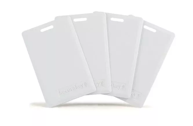 SecuraKey RKCMH-02 – Pack of 50 HID 37-Bit Format Clamshell Proxy Card