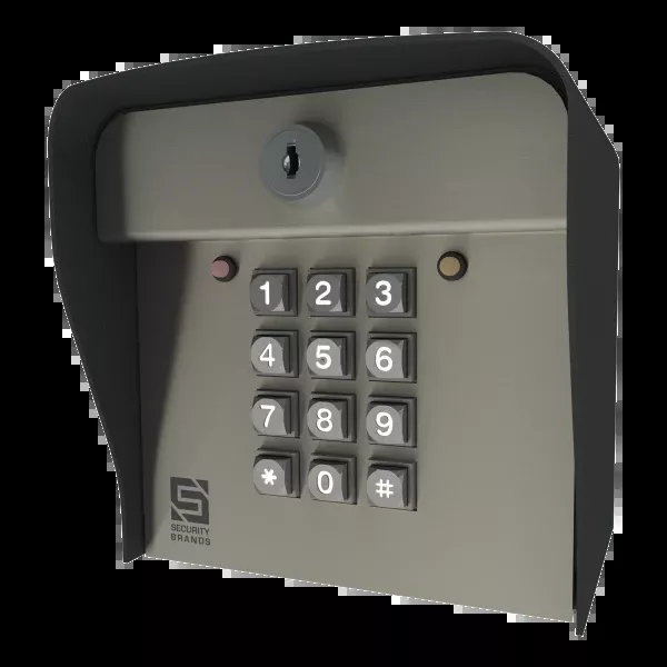 Security Brands Advantage DK ADV-1000 – 1,000-Code Keypad Post Mount