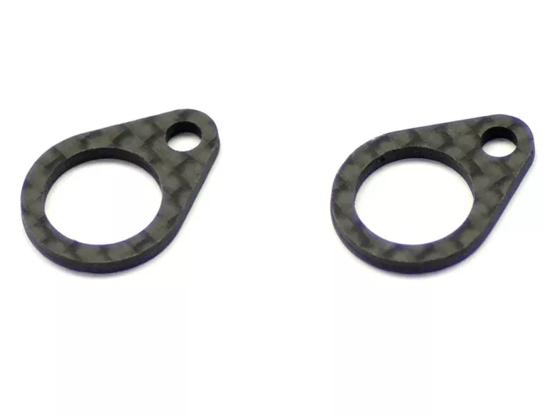 SERPENT 977E Midshaft bearing CARBON plate(2) (#904122)