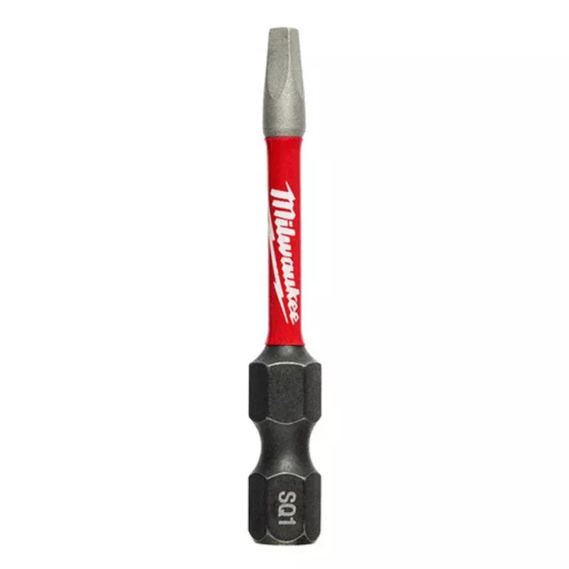 Shockwave Square Recess Power Bit, #1 x 2″, Limited Quantities Available By Milwaukee 48-32-4471