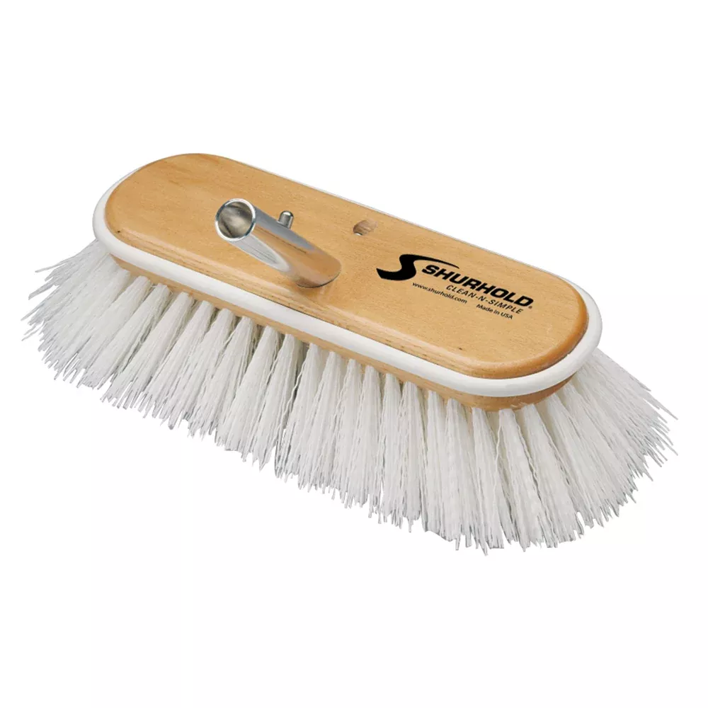 Shurhold 10″ Polypropylene Stiff Bristle Deck Brush [990]