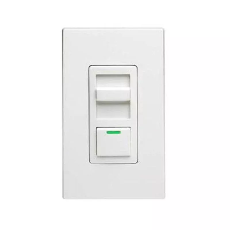 Slide Dimmer, Fluorescent, IllumaTech, White By Leviton IP710-DLZ
