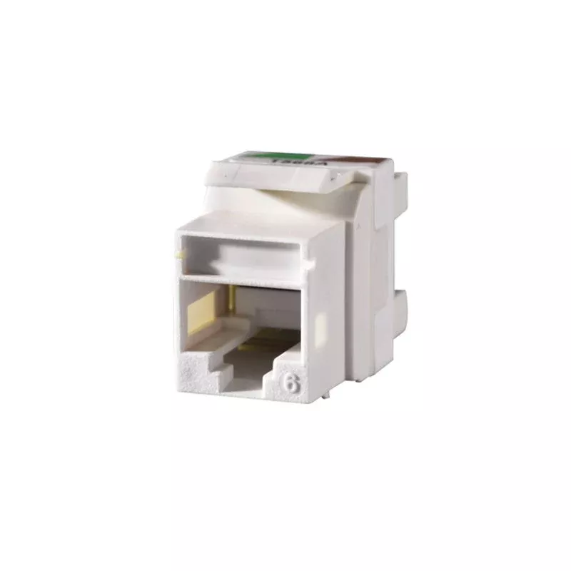 Snap-In Connector TechChoice CAT 6 Ivory By Ortronics KS6A-13