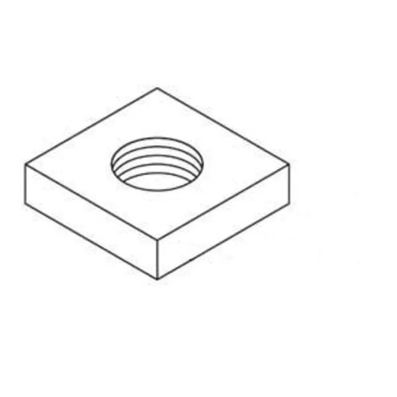 Square Channel Nut By Kindorf B-914-3/8