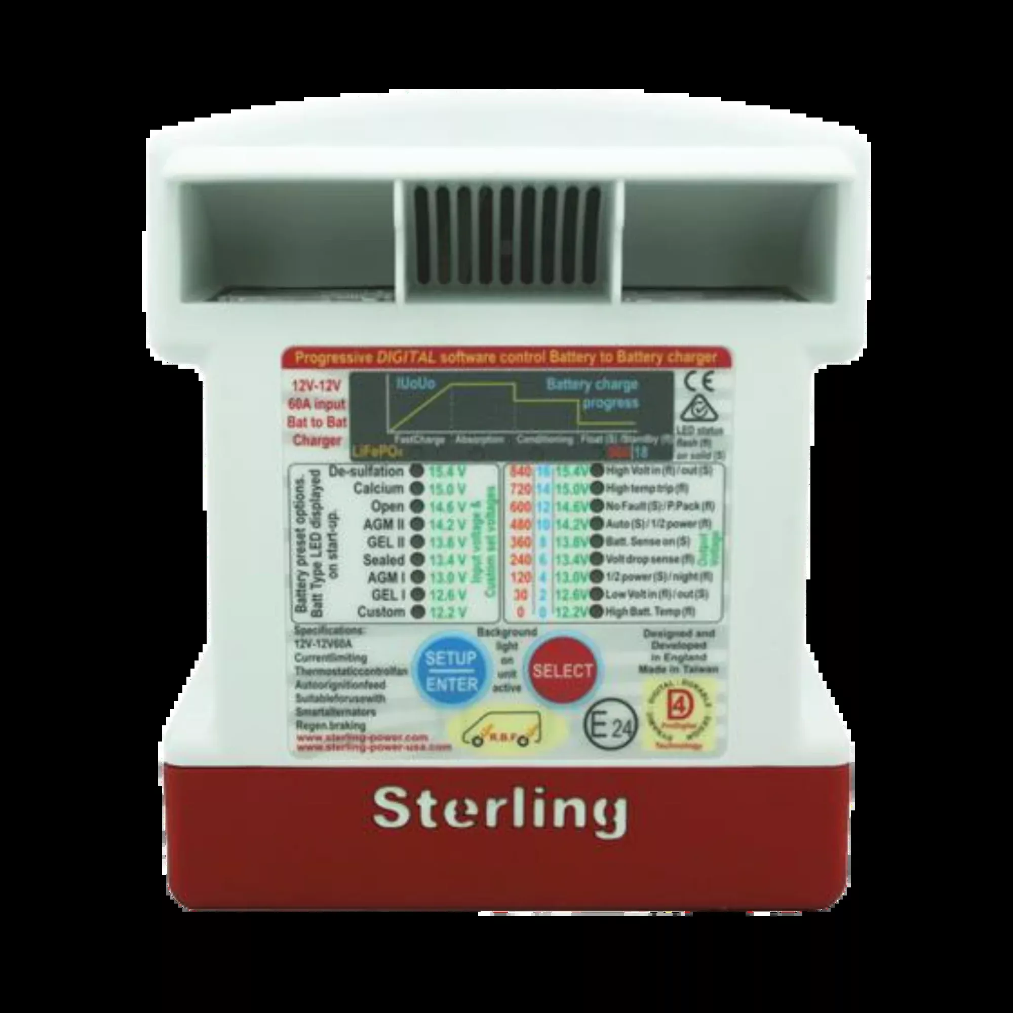 Sterling Power DC Battery to Battery Charger 35A