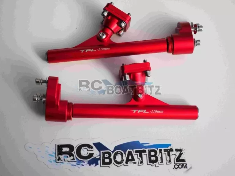 Stinger 2 pcs 3/16″ 110mm long with s/s roller bearings 503B78A Red