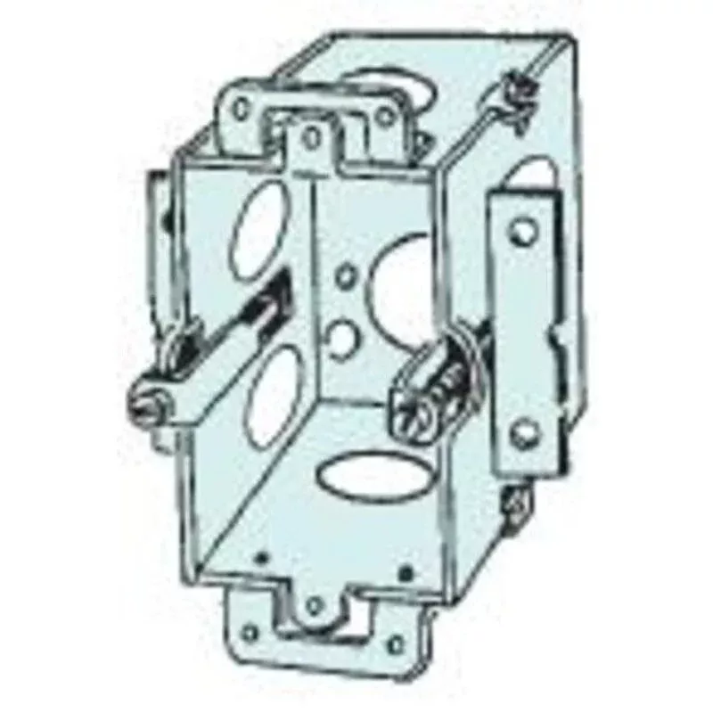 Switch Box, Gangable, 2-1/2″ Deep, Plaster Ears, Old Work Bracket By Appleton 2220W