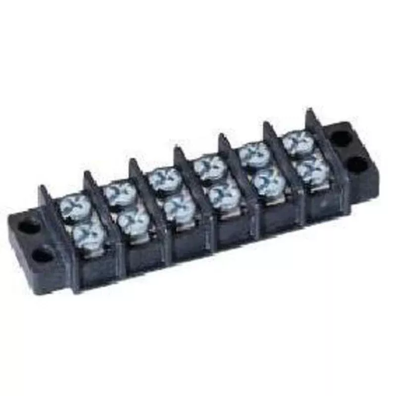 Terminal Strip, 10-Pole, 22-10 AWG By Ideal 89-210