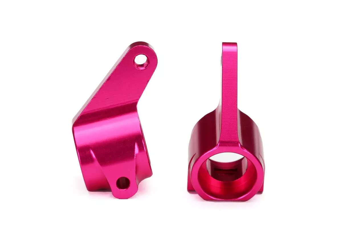 TRAXXAS 3636P STEERING BLOCK ALUMINUM PINK